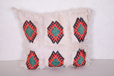 Moroccan Kilim Pillow 14.9 INCHES X 16.9 INCHES