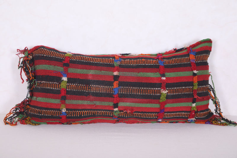 Long tribal pillow 13.7 INCHES X 27.5 INCHES