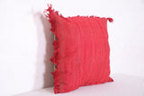 Moroccan red pillow 18.8 INCHES X 19.2 INCHES