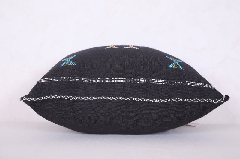 Black Kilim Pillow 14.5 INCHES X 17.3 INCHES