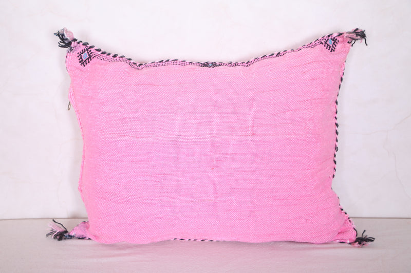 Moroccan pillow Pink 15.3 INCHES X 19.6 INCHES