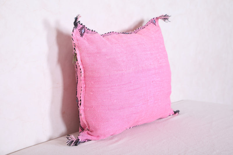 Moroccan pillow Pink 15.3 INCHES X 19.6 INCHES