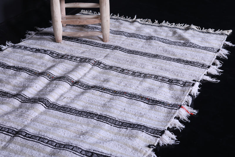 Berber blanket rug 3.8 FT X 6.7 FT