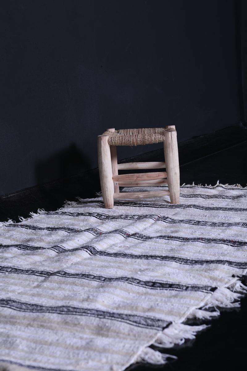 Berber blanket rug 3.8 FT X 6.7 FT