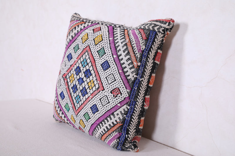 Vintage tribal pillow 14.5 INCHES X 15.7 INCHES