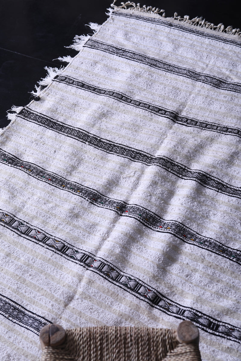 Berber blanket rug 3.8 FT X 6.7 FT