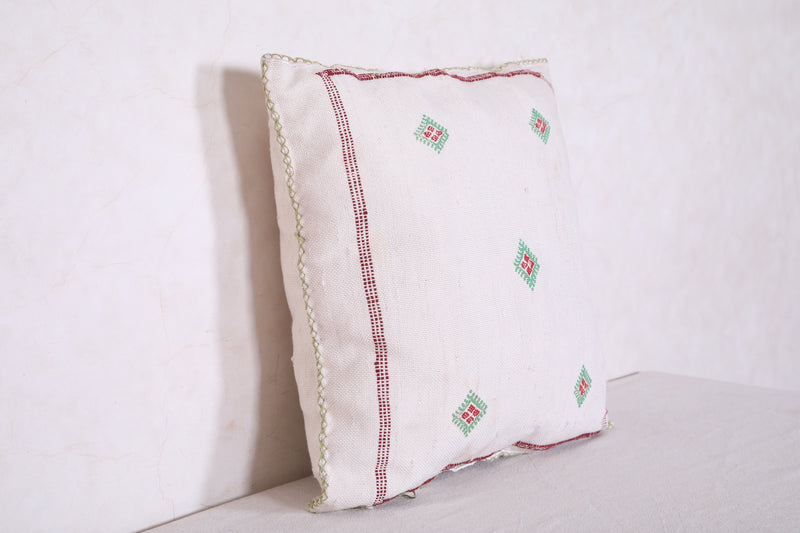 Moroccan pillow sqaure 18.1 INCHES X 18.1 INCHES