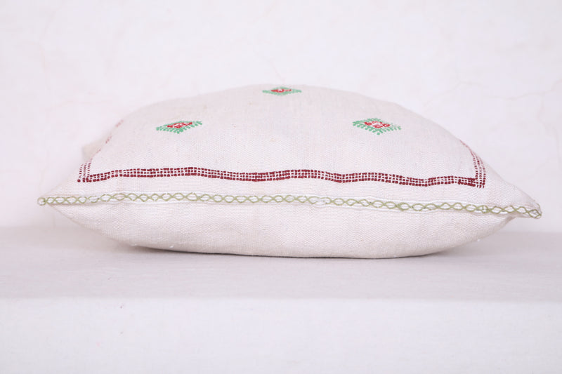 Moroccan pillow sqaure 18.1 INCHES X 18.1 INCHES