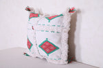 Vintage berber pillow cover 14.9 INCHES X 17.3 INCHES