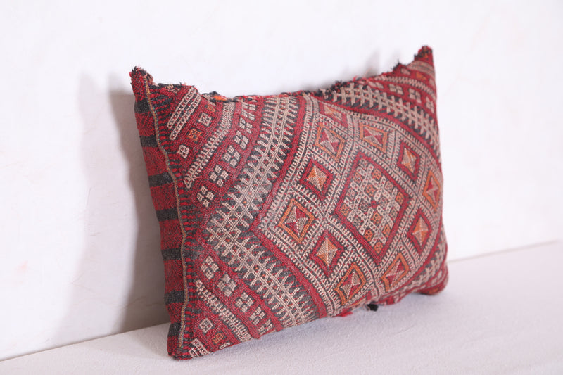 Moroccan Kilim Pillow 9.8 INCHES X 14.5 INCHES