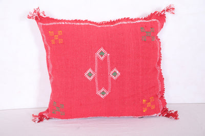 Moroccan handmade kilim pillow 17.3 INCHES X 19.2 INCHES