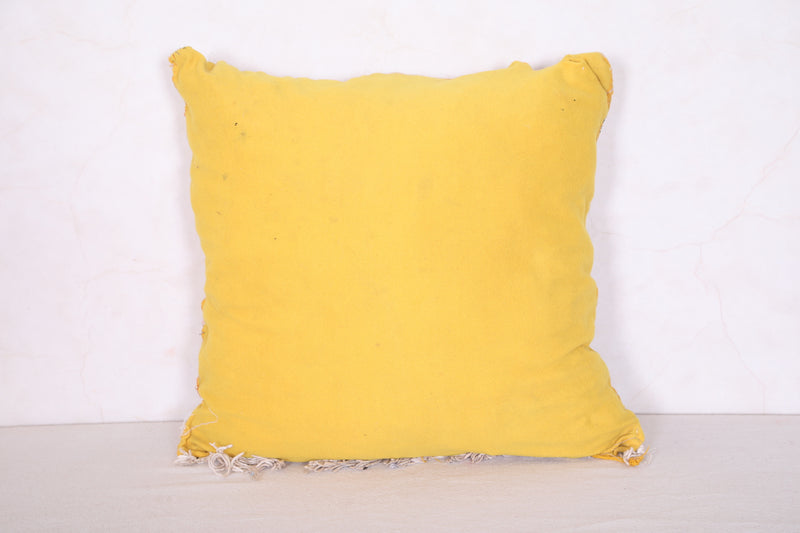 Moroccan pillow sqaure 16.9 INCHES X 16.9 INCHES