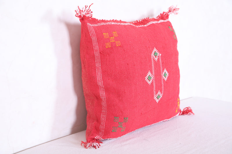 Moroccan handmade kilim pillow 17.3 INCHES X 19.2 INCHES