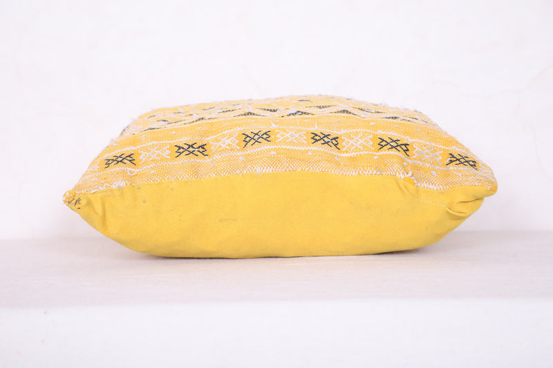 Moroccan pillow sqaure 16.9 INCHES X 16.9 INCHES