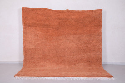 Custom Moroccan rug - beni ourain peach carpet