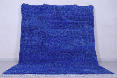 Beni ourain Blue rug - Contemporary moroccan berber rug - Wool rug - custom moroccan rugs