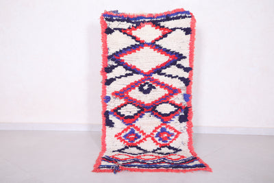 Shaggy Handmade Berber Rug 2.4 X 5 Feet