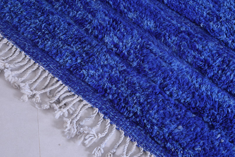 Beni ourain Blue rug - Contemporary moroccan berber rug - Wool rug - custom moroccan rugs