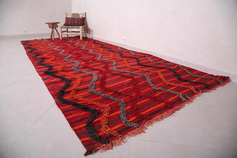 Moroccan Azilal rug 5.6 x 13.4 Feet