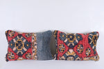 Two moroccan handwoven rug pillows