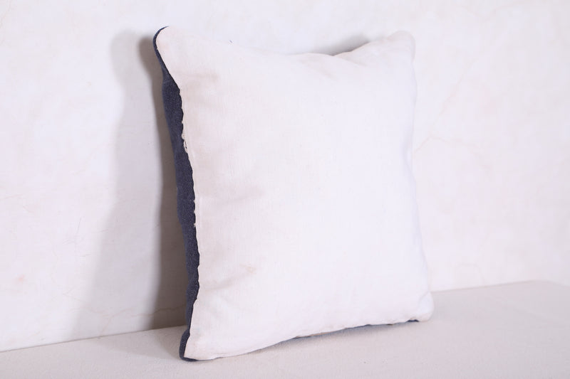 Blue Moroccan pillow 13.3 INCHES X 13.3 INCHES