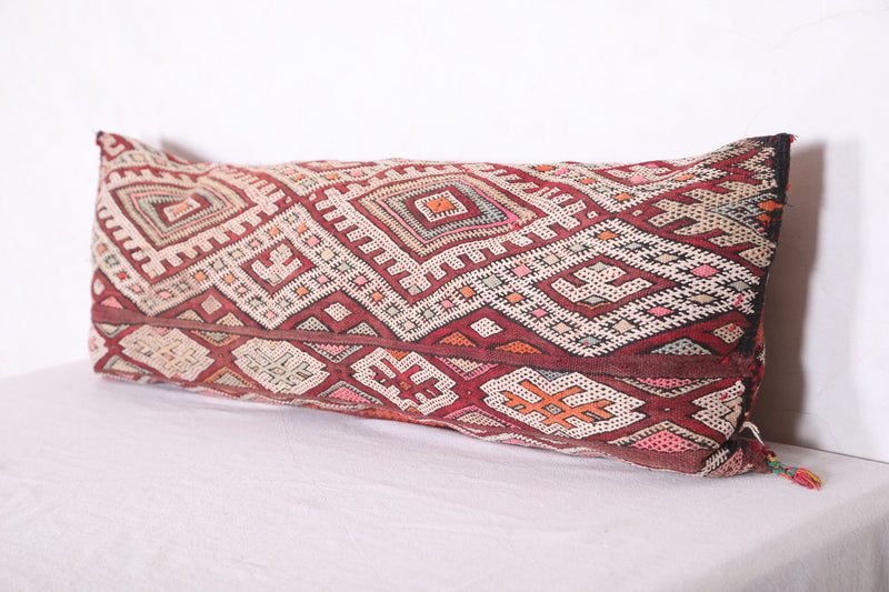 Long Moroccan pillow 13.3 INCHES X 36.6 INCHES