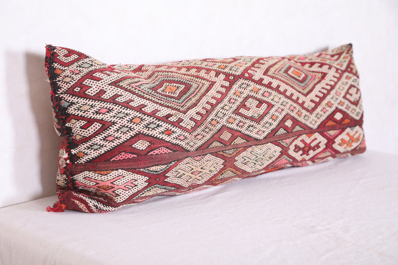 Long Moroccan pillow 13.3 INCHES X 36.6 INCHES