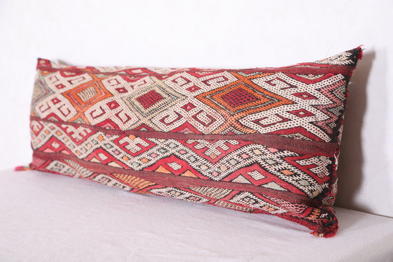 Long Moroccan pillow 13.3 INCHES X 36.6 INCHES