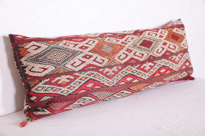 Long Moroccan pillow 13.3 INCHES X 36.6 INCHES