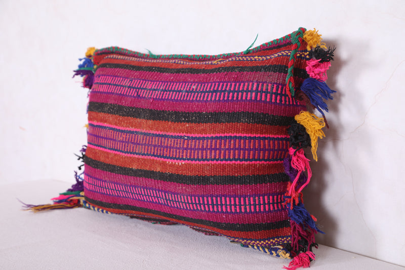 Handwoven kilim Pillow 14.5 INCHES X 20.4 INCHES