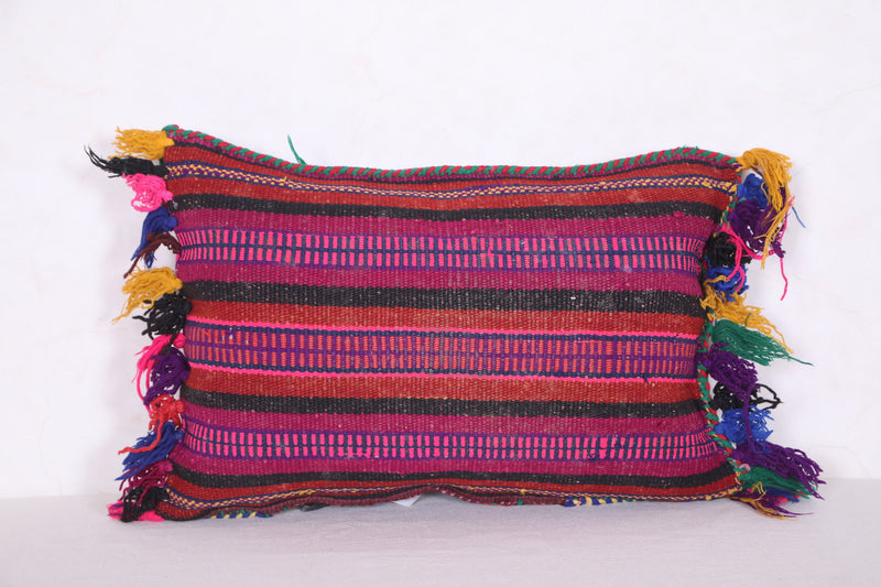 Handwoven kilim Pillow 14.5 INCHES X 20.4 INCHES