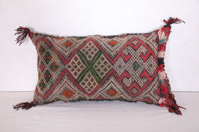 Vintage Moroccan Pillow Cover 10.6 INCHES X 18.8 INCHES