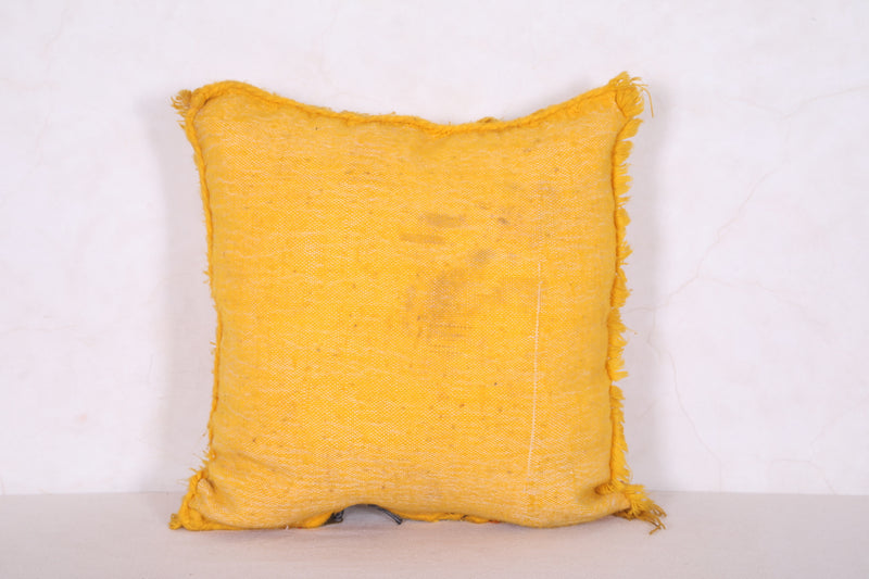 Yellow Kilim Pillow 16.1 INCHES X 17.3 INCHES