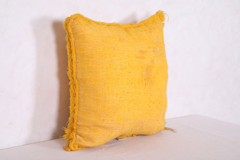 Yellow Kilim Pillow 16.1 INCHES X 17.3 INCHES