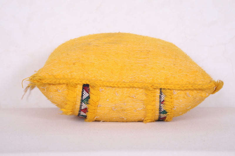 Yellow Kilim Pillow 16.1 INCHES X 17.3 INCHES