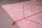 Custom Moroccan pink rug - azilal berber carpet