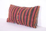 Moroccan handmade kilim pillow 11.4 INCHES X 19.2 INCHES