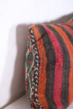 Moroccan handmade kilim pillow 11.4 INCHES X 19.2 INCHES