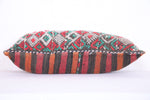 Moroccan handmade kilim pillow 11.4 INCHES X 19.2 INCHES