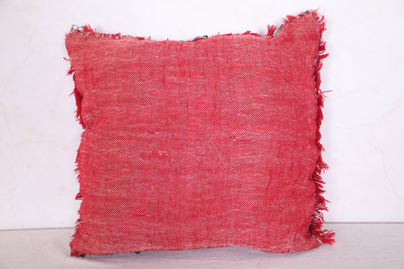 Red pillow Cover 16.1 INCHES X 16.1 INCHES