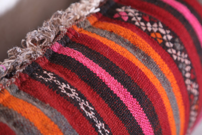 Moroccan handmade kilim pillow 15.3 INCHES X 25.5 INCHES