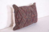 Brown Moroccan pillow 10.2 INCHES X 13.7 INCHES