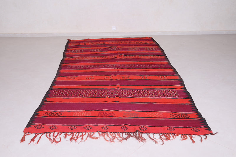 Flat Woven Rug 5.4 FT X 10.2 FT