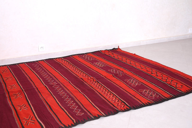 Flat Woven Rug 5.4 FT X 10.2 FT