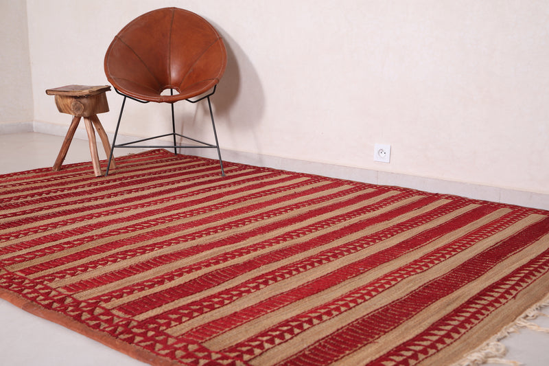 Moroccan rug 6.3 FT X 8.7 FT