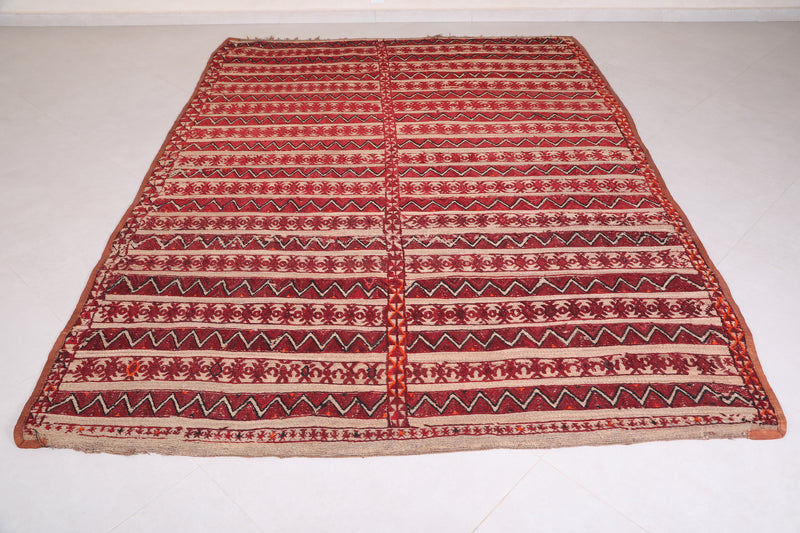 Moroccan rug 6.8 FT X 9.4 FT