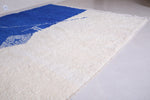 Custom Moroccan rug - Handmade berber rug - Blue and White rug - custom moroccan rugs