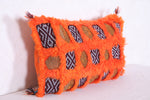 Moroccan handmade kilim pillow 13.3 INCHES X 20.8 INCHES