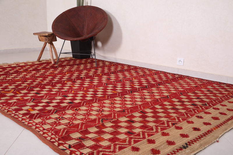 Moroccan rug 6.8 FT X 9.9 FT