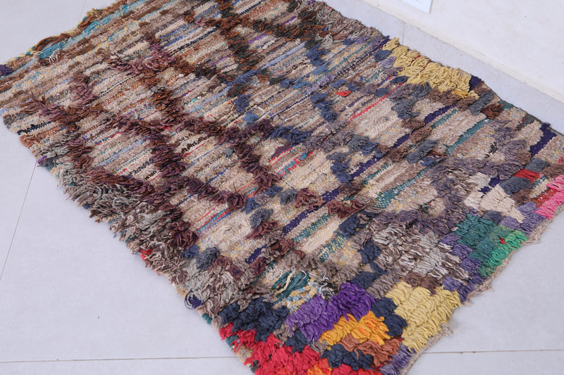 vintage trellis rug 2.5 X 3.8 Feet